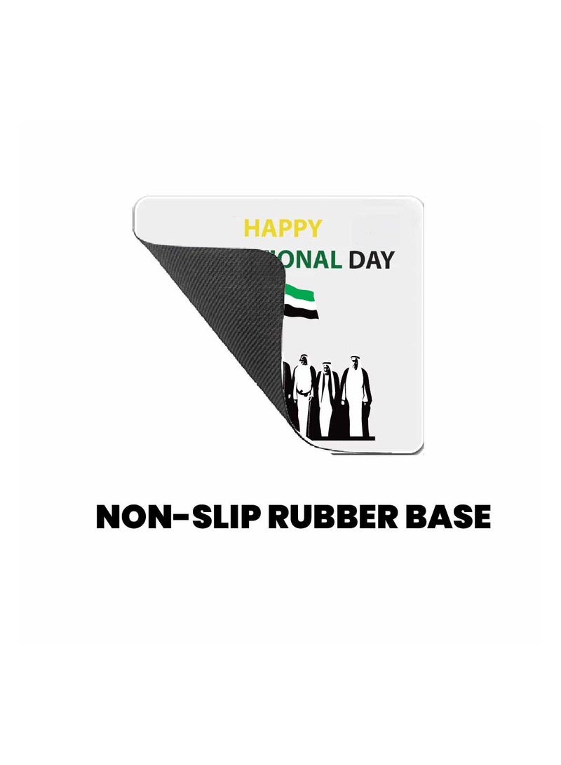 PRINTSHOP4ME Mousepad with Printed Theme Design for Celebrating UAE  National Day or Flag Day - Image 4