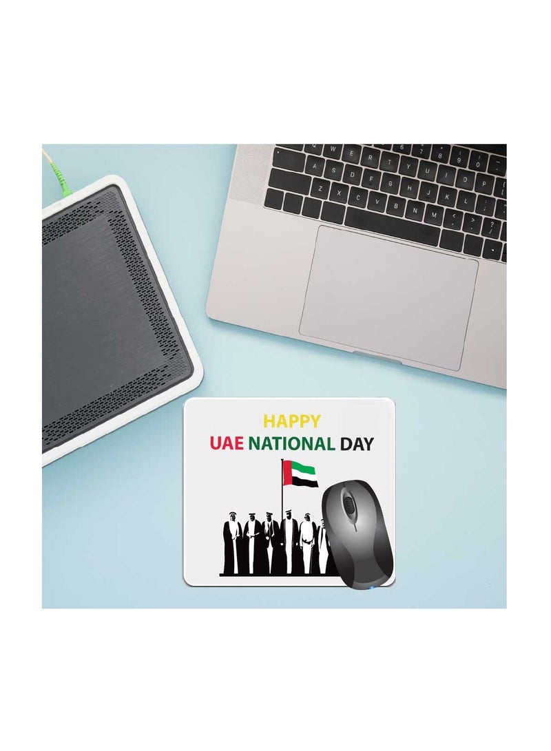PRINTSHOP4ME Mousepad with Printed Theme Design for Celebrating UAE  National Day or Flag Day - Image 5