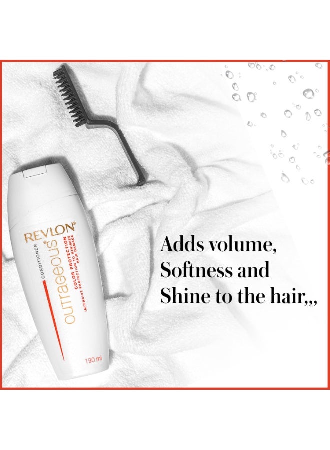 Revlon Outrageous Color Protection Hair Conditioner - 190 ML - Image 4
