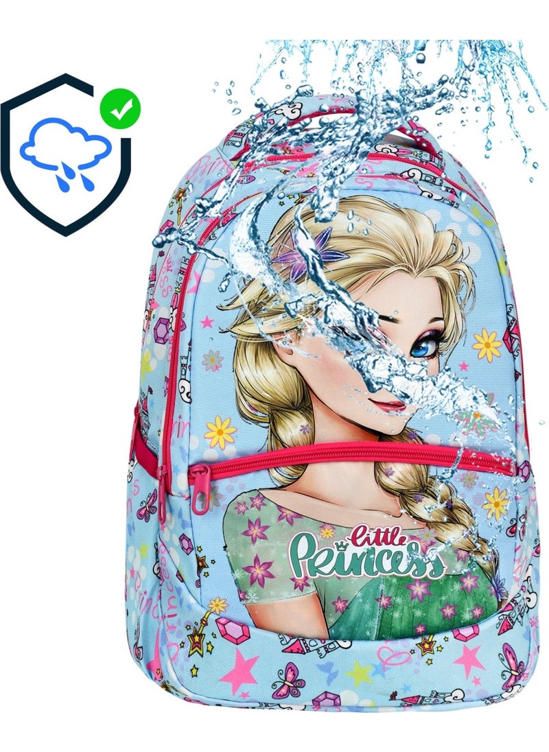 Çantaland Primary School Frozen Patterned Girls Primary School Bag + Lunch Box  - Image 3