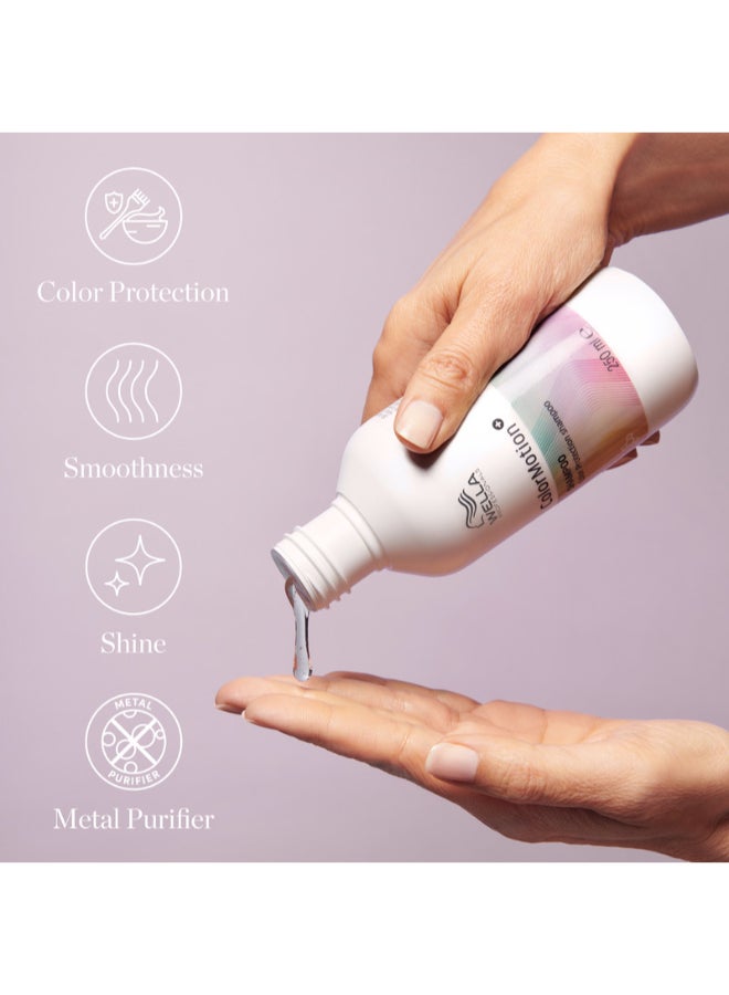 Wella Professionals شامبو حماية اللون Colormotion+ - يساعد في تثبيت اللون مع الحفاظ على النعومة واللمعان (250 مل) - Image 3