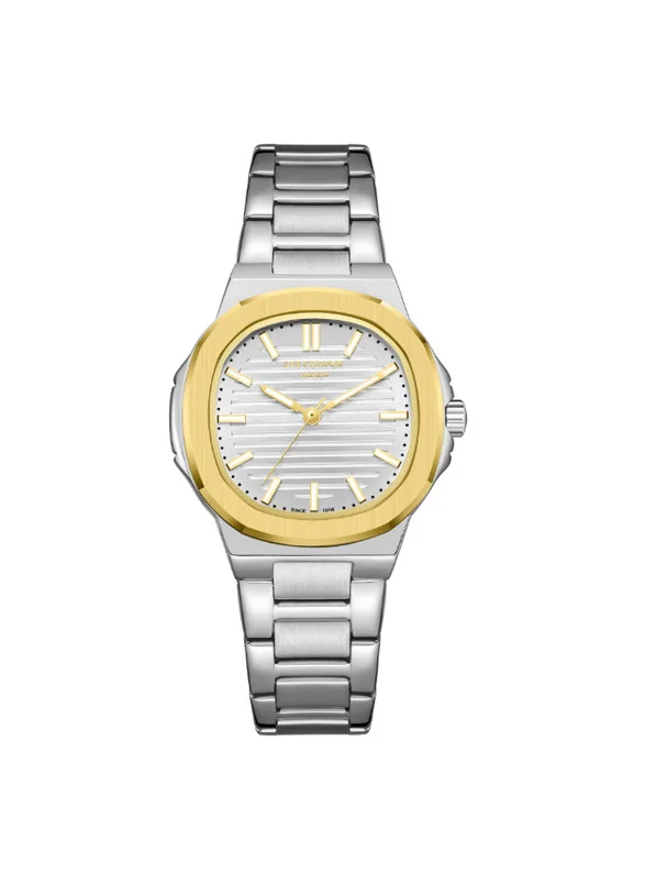 لي كوبر Lee Cooper LC08017.230 Women's Analog Display Watch & Mesh Strap Silver