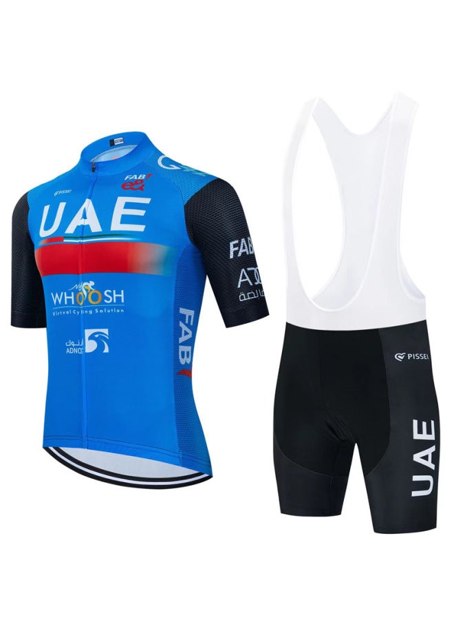 Tour De France Cycling Team Cycling Clothing Mountain Road Bike Breathable Quick-drying Short-sleeved Cycling Equipment