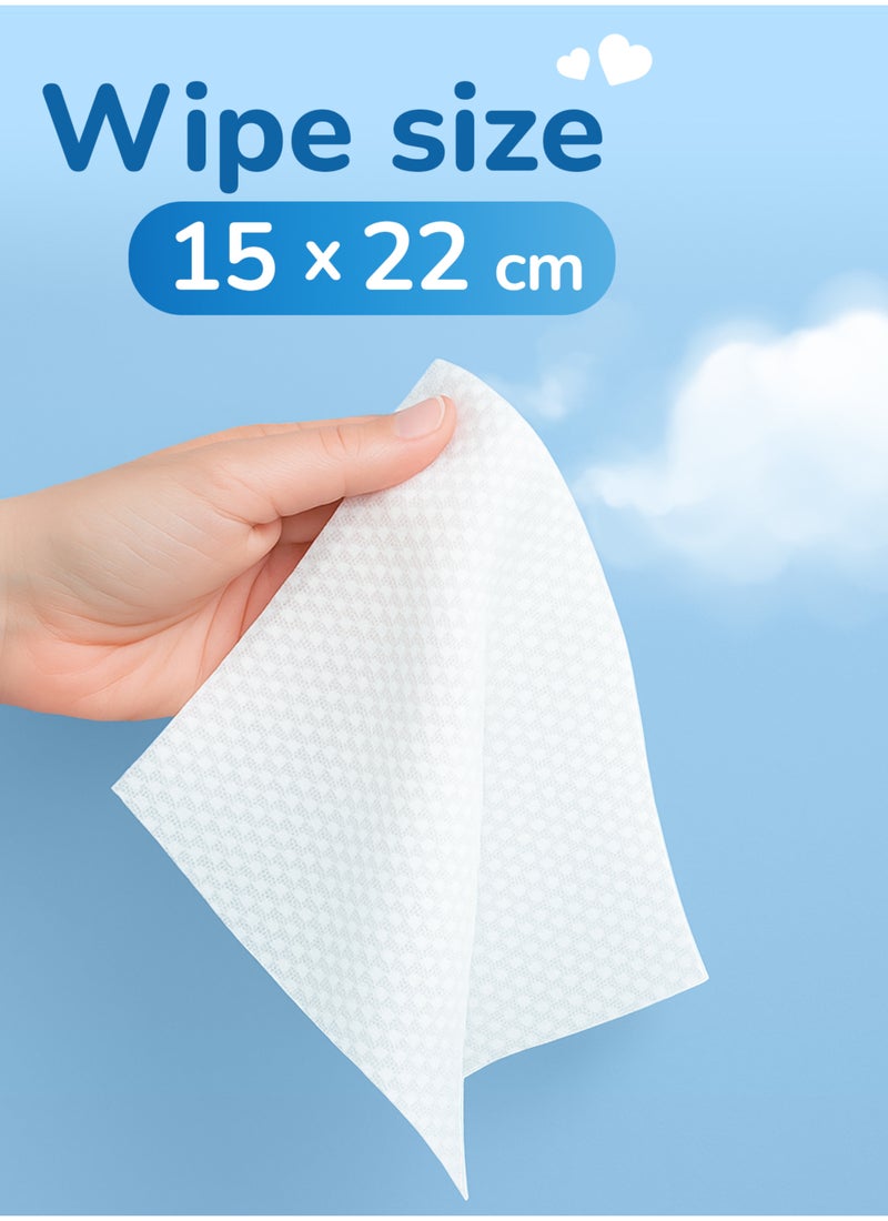 Kokoshi Premium Baby Extra Sensitive Wipes 4 x 48 Wipes - Image 4