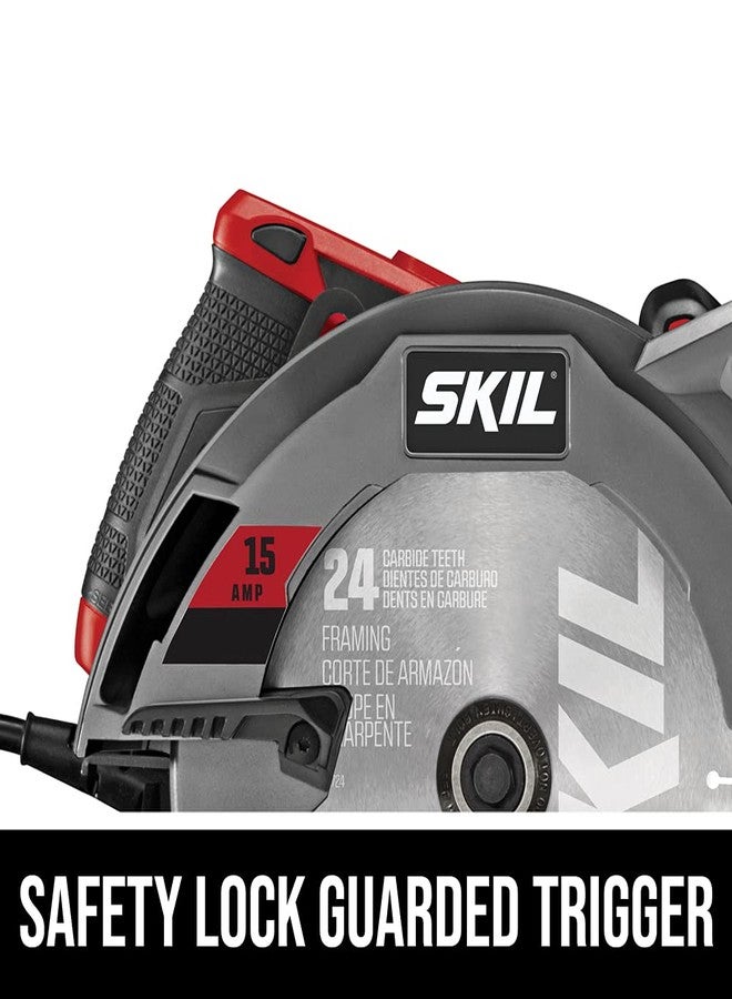 سكيل منشار SKIL الدائري 15 أمبير 7-1/4 بوصة مع دليل ليزر أحادي الشعاع - 5280-01 - Image 5
