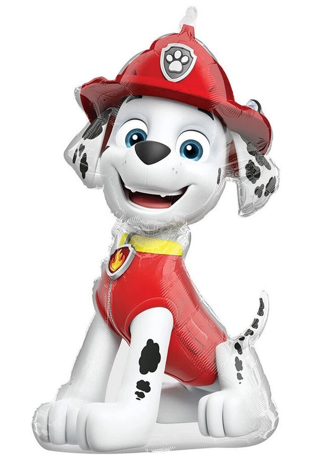 Anagram Anagram Paw Pups Marshall and Fire Truck Ladder Engine on Patrol Birthday Party Supplies Balloon Bouquet Decorations  - Image 2