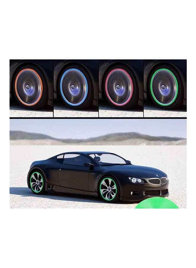 MUNTAQI Auto Car Tyre Rim Care Protector Wheel Sticker Strip - Image 2