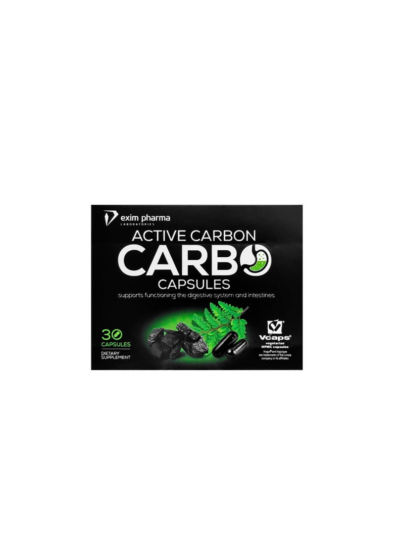 Active Carbon - Carbo Capsules 30S - Image 1