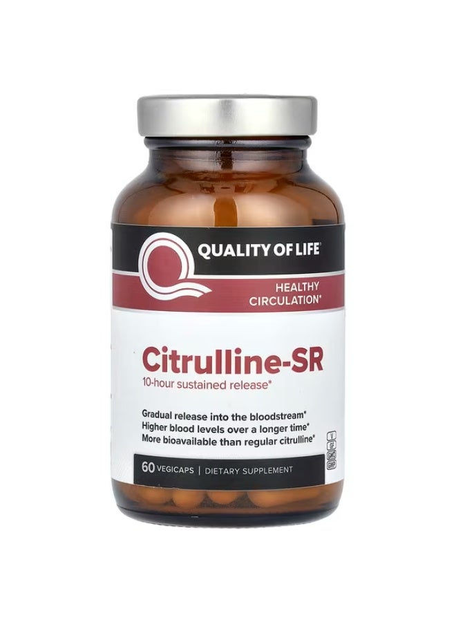 كوالتي أوف لايف جودة الحياة، سيترولين-DR، 60 كبسولة نباتية (400 مجم لكل كبسولة)