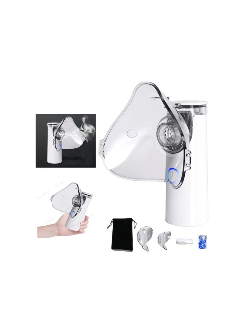 جهاز بخار محمول صغير مع حقيبة تخزين – جهاز تبخير محمول بثلاثة أوضاع للرحلات ومرطب هواء بخار بارد للكبار والأطفال - Image 1