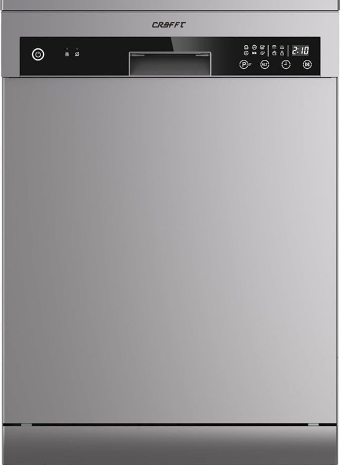 CRAFFT Dishwasher 15 Place - 6 Programs - Silver - CDW6P15PSTSG  - Image 1
