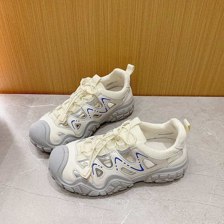 Women'S Thick-Soled Ugly Cute Casual Shoes Summer Outdoor Hollow Sports Sandals Hiking Shoes Dad Shoes - Image 1