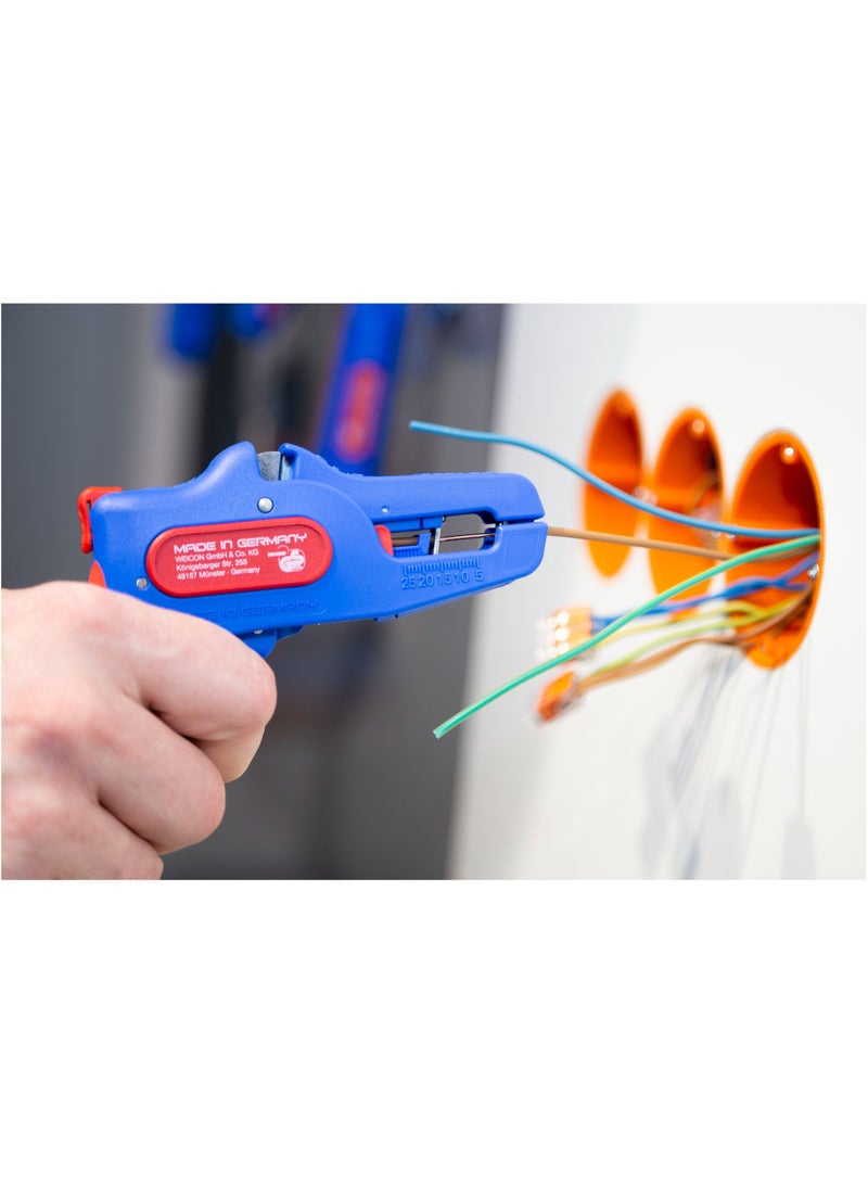Weicon Tools Wire Stripper No. 5 Pro, Automatic Wire Stripper For All Common Flexible And Solid Conductors From 0.2-16 Mm², Self-Adjusting To Conductor Cross-Section - Image 2