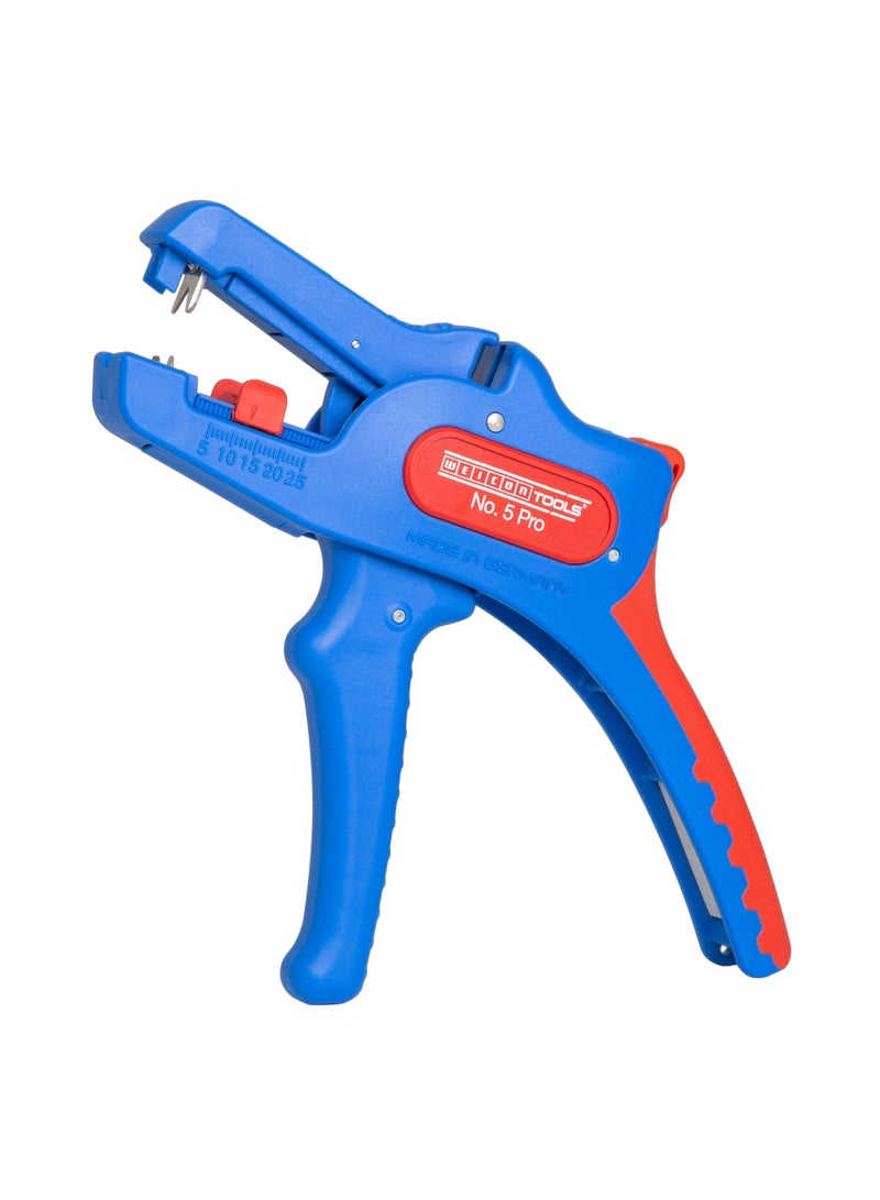 Weicon Tools Wire Stripper No. 5 Pro, Automatic Wire Stripper For All Common Flexible And Solid Conductors From 0.2-16 Mm², Self-Adjusting To Conductor Cross-Section - Image 1