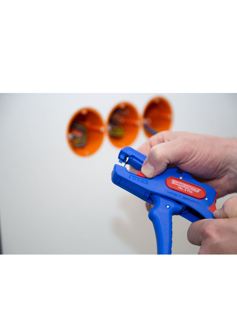 Weicon Tools Wire Stripper No. 5 Pro, Automatic Wire Stripper For All Common Flexible And Solid Conductors From 0.2-16 Mm², Self-Adjusting To Conductor Cross-Section - Image 3