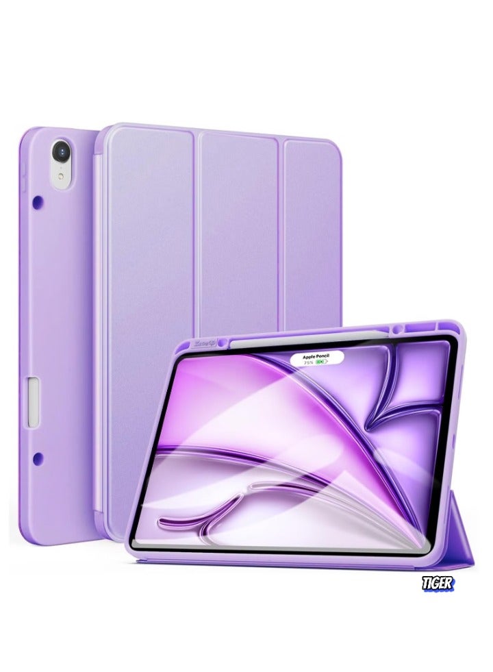 TIGER iPad Air 13 Inch Case M2 2024 – Smart iPad Case with Pencil Holder, Supports Pencil Pro & Pencil (USB-C), Touch ID, Auto Wake/Sleep Feature – Premium Protection for iPad Air M2 2024 - Image 1