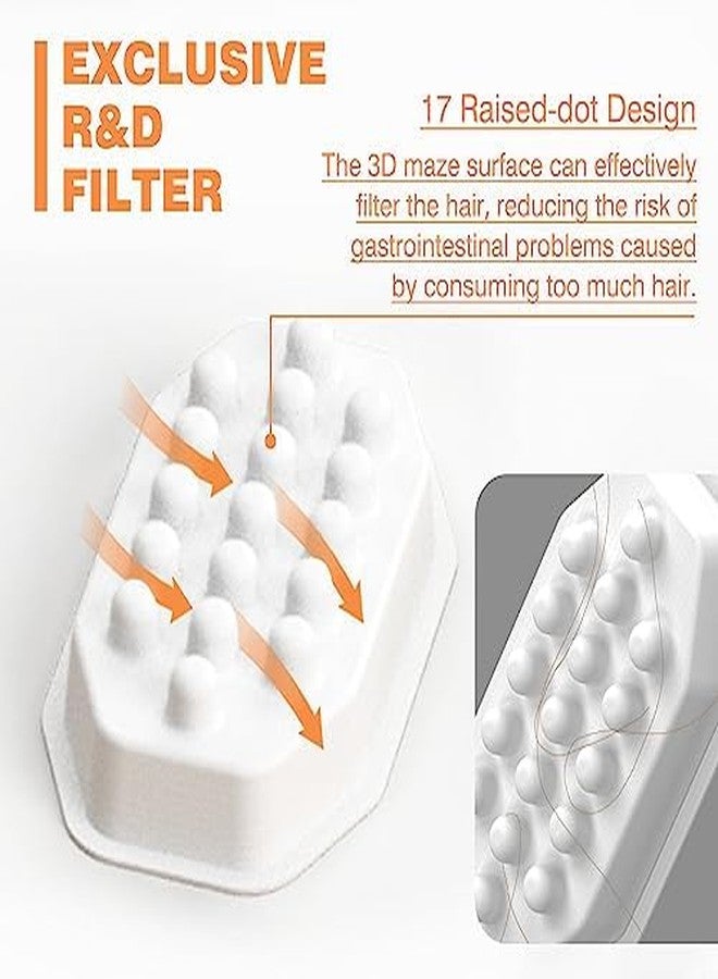 Rellaty Official 32PCS Cat Water Fountain Filters Replacement & Pre-Filter Sponges for 3.2L/108oz Automatic Pet Water Fountain (16 filters +16 sponges) - Image 5