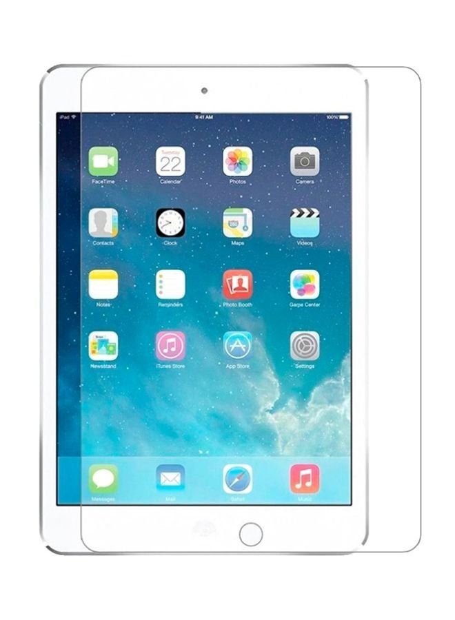 واقي شاشة من الزجاج المقوى لجهاز Apple iPad Air 2 / iPad مقاس 9.7 بوصة شفاف