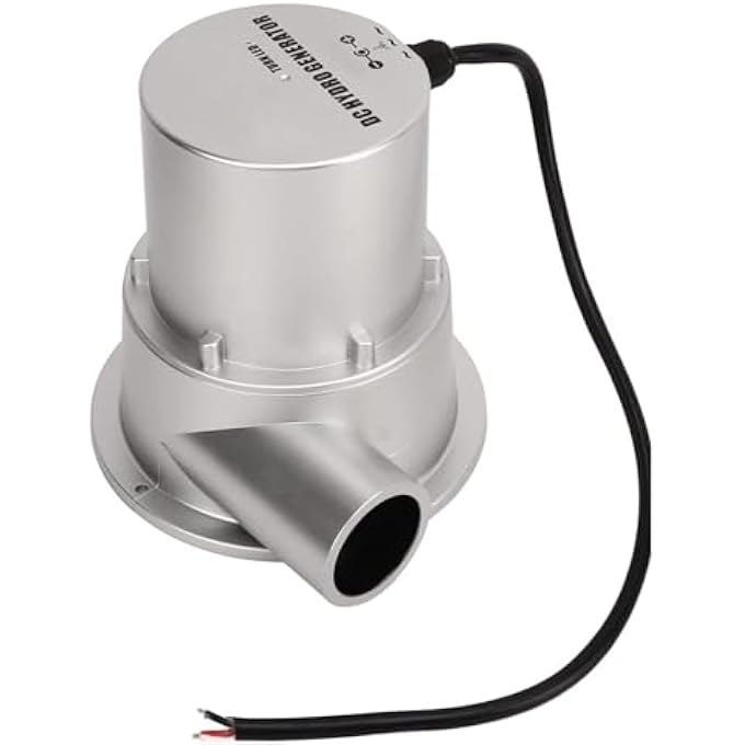OLONETO 36W/50W/100W Micro Hydro Generator 12V/24V, Small Water Turbine Generator, Permanent Magnet Brushless Hydroelectric Power Generator(50W) - Image 1