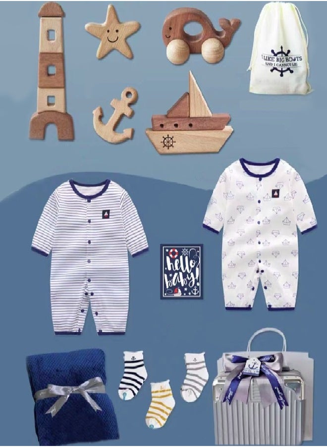 Generic - Newborn Gift Set Baby Boy - Image 1