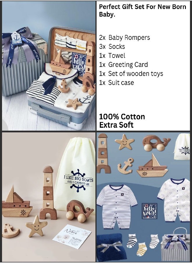 Generic - Newborn Gift Set Baby Boy - Image 1