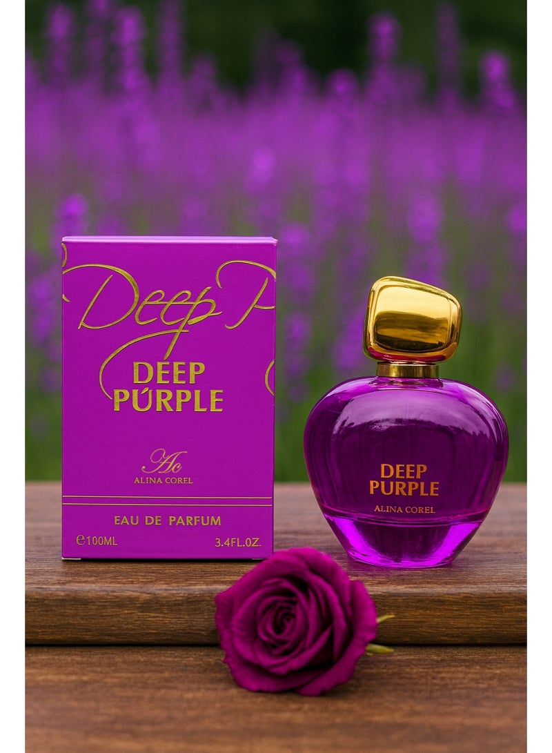 ألينا كوريل عطر ديب بيربل او دي بارفان100مل - Image 2