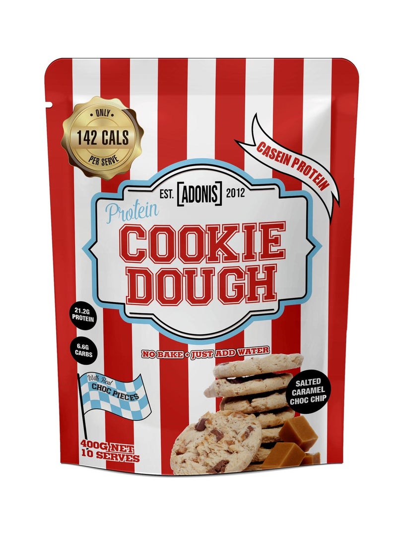 Adonis Protein Cookie Dough 400G - SALTED CARAMEL - Image 1