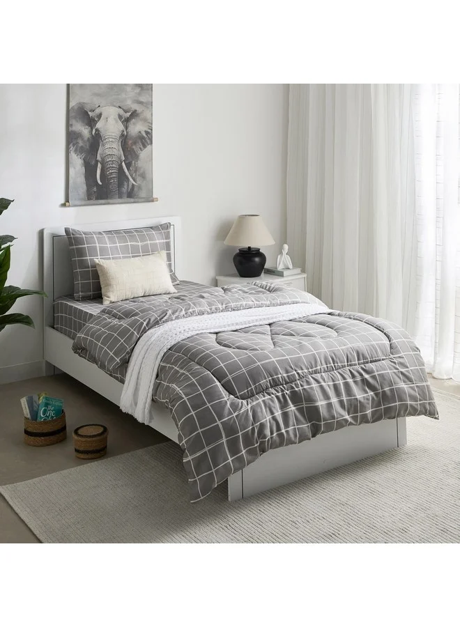 Home Box Matrix Acron Microfiber Single Comforter 220 x 135 cm