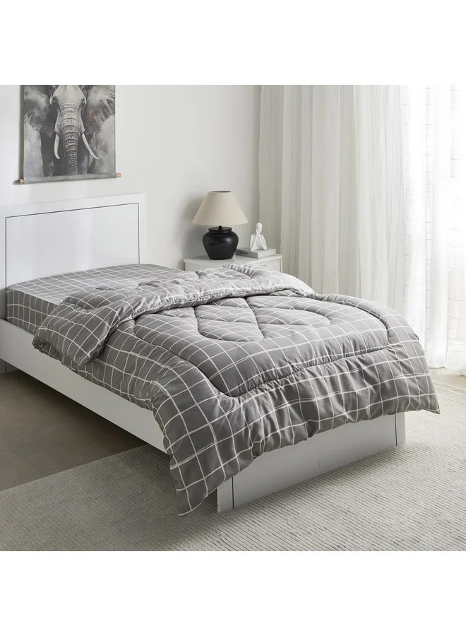 Home Box Matrix Acron Microfiber Single Comforter 220 x 135 cm