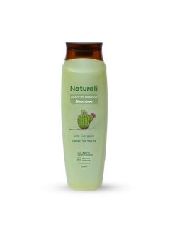 Dandruff Defence Shampoo With Tea Tree Oil & Cactus Extracts | Prevents Dandruff | Paraben And Sulphate Free Shampoo | Anti Dandruff Shampoo (370Ml)