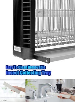 MODI 20" LED Electric Indoor Insect Killer, Bug Zapper Fly Zapper Mosquito Killer & Repellent, 10W Hangable Lightweight, Effortless to Clean Washable Tray, For Home, Office, Restaurant, Kitchen  - Image 5