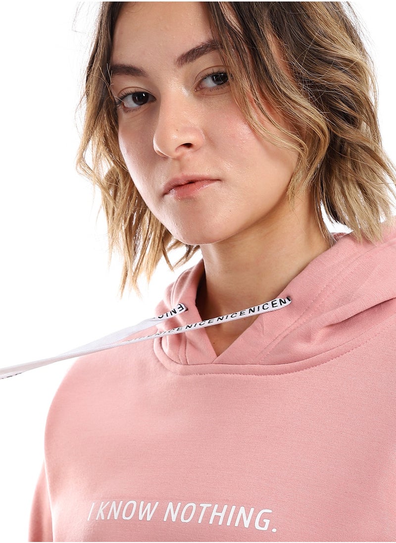 Caesar - Womenprinted Closed Hoodie With Front Pocket - Image 1
