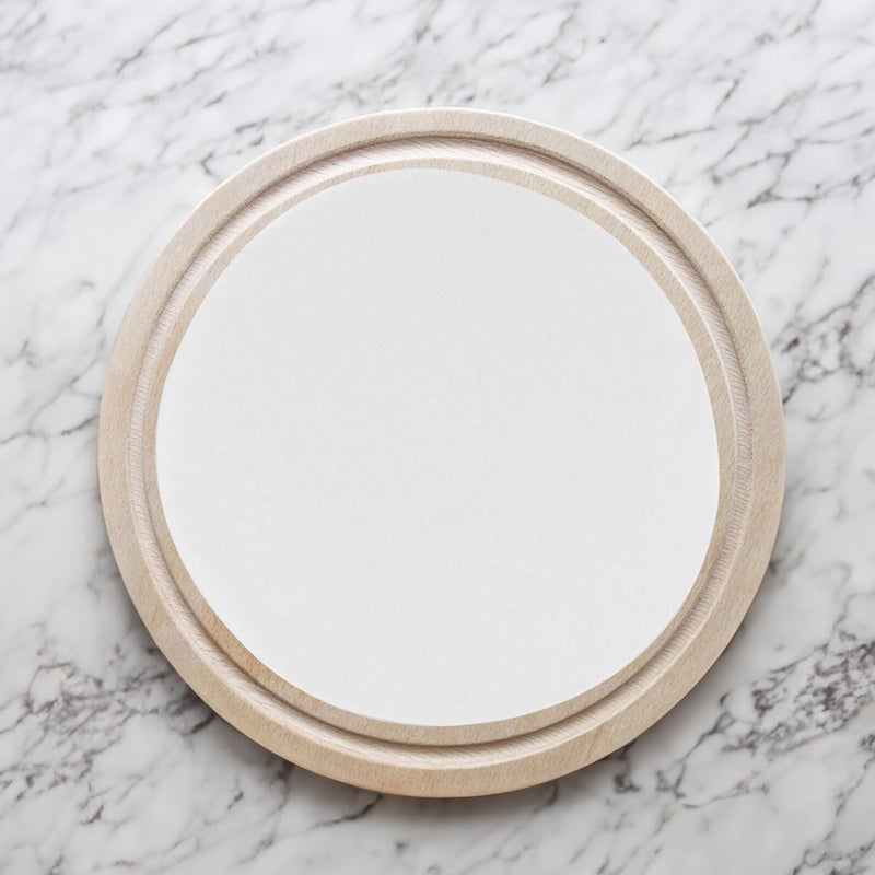 Nonstick Parchment Paper Sheets 23cm Round 220pcs for Air Fryer Pizza Pan Baking Supplies - Image 5