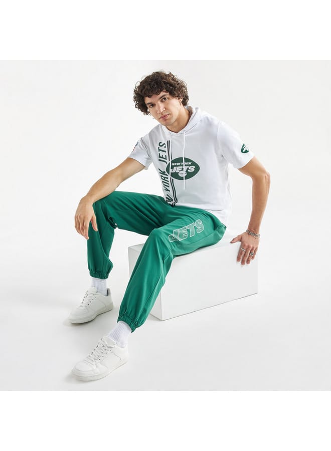 Splash FAV New York Jets Print NFL League Hooded T-shirt  - Image 2
