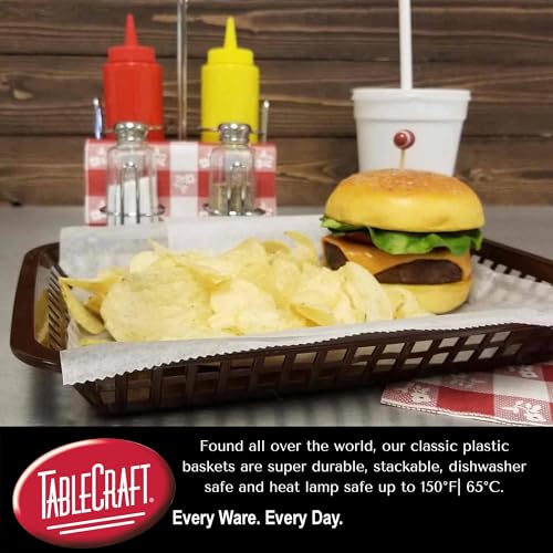 TableCraft Products C1079BK Cash and Carry Grande Basket, Large, Black (Pack of 12) - Image 3