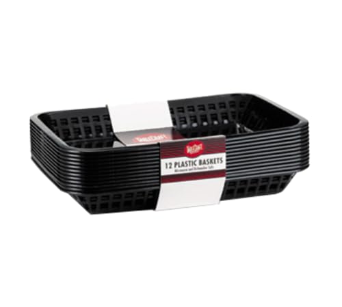 TableCraft Products C1079BK Cash and Carry Grande Basket, Large, Black (Pack of 12) - Image 4