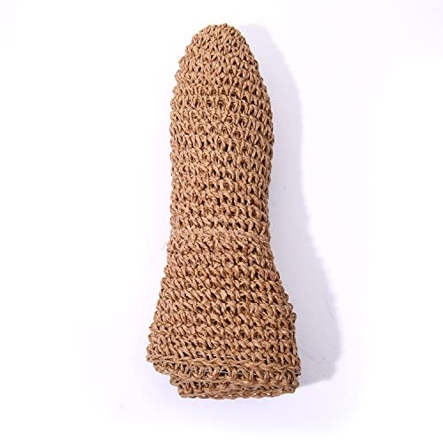 HZEYN Womens Straw Hat Wide Brim Crotchet Straw Bucket Sun Hat Packable Floppy Beach Hats for Women Summer Travel Accessories (Brown) - Image 5