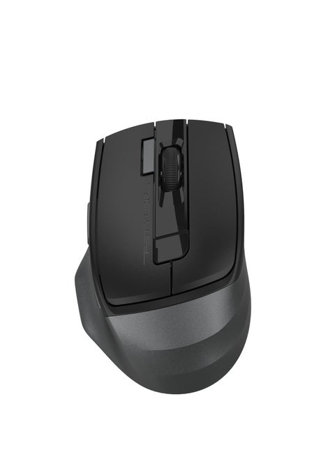 Fstyler Dual-Functions Rechargeable Mouse, [Desk+Air] Bluetooth & 2.4GHz Air Illuminate FB45CS Air2, Switch up to 3 Devices, DPI 1000-1200-1600-2000, For Windows / Mac / Chrome OS / Android, Grey