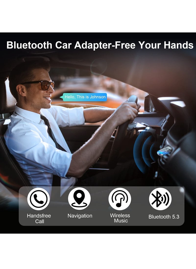Generic - Mini Wireless Bluetooth Audio Receiver, Portable Adapter for Car, Headphones and Home Stereo, No Charging Needed - Image 1