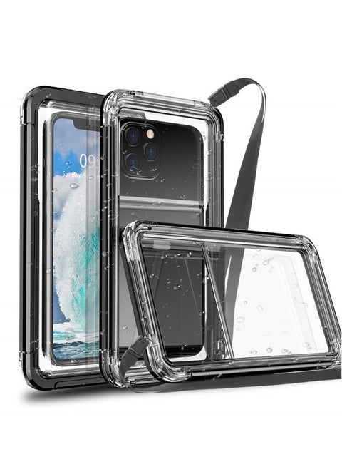 Waterproof Mobile Phone Case Built-in Screen Protector 360° Full Body Protective Shockproof IP68 Underwater Phone Case