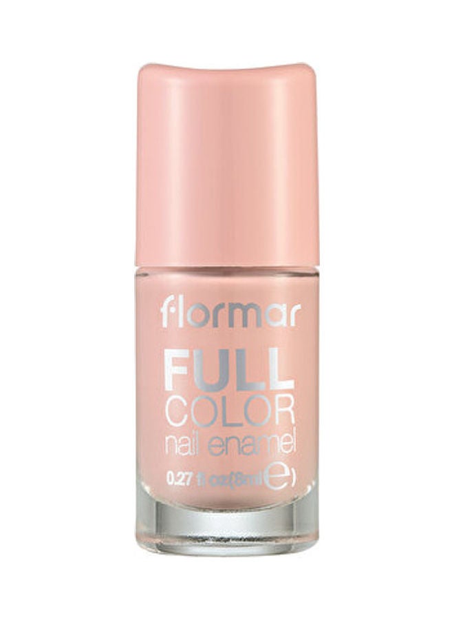 Full Colour Nail Enamel Bubbly Peach