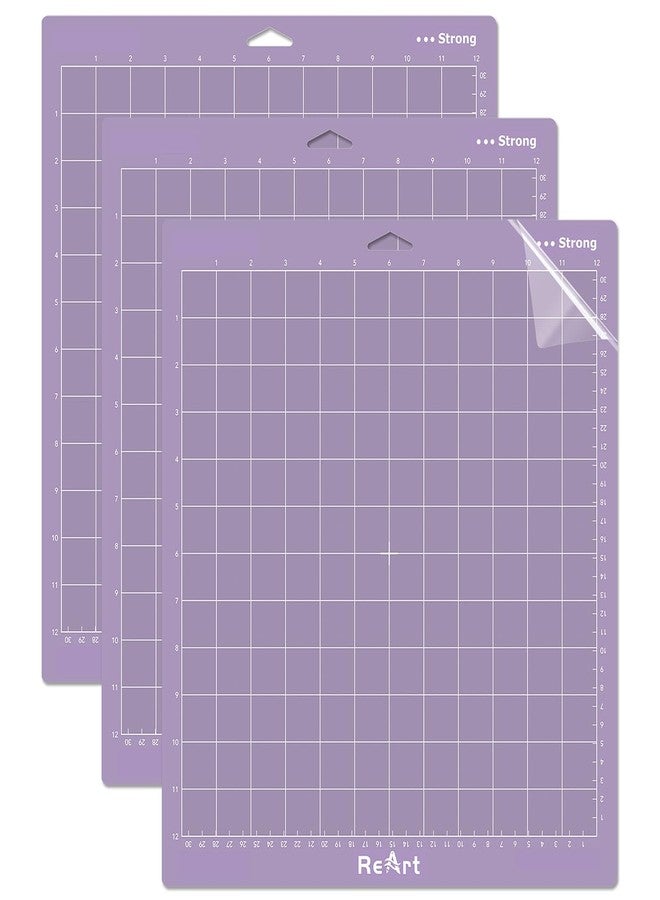 ReArt Strong Grip Cutting Mat 12x12 inch 3 Pack - Image 1
