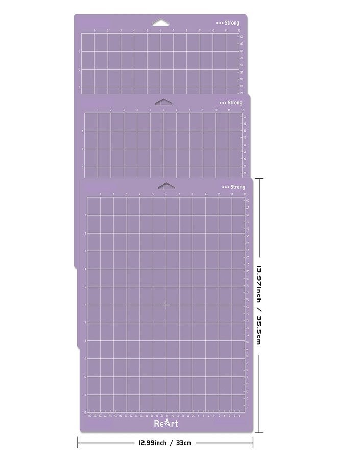 ReArt Strong Grip Cutting Mat 12x12 inch 3 Pack - Image 2