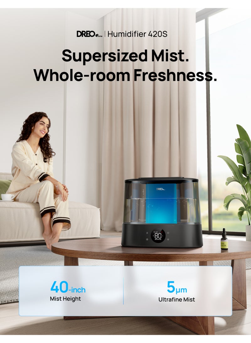 Dreo مرطبات الهواء الذكية من دريو 420s - خزان سعة 4 لتر وتشغيل يصل إلى 36 ساعة - Image 4