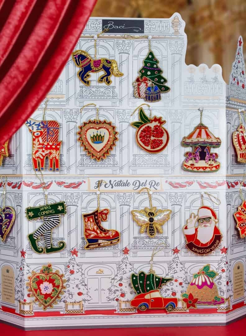 Baci milano Christmas Decoration FABRIC HANDMADE ORNAMENTS BOOT - Image 3