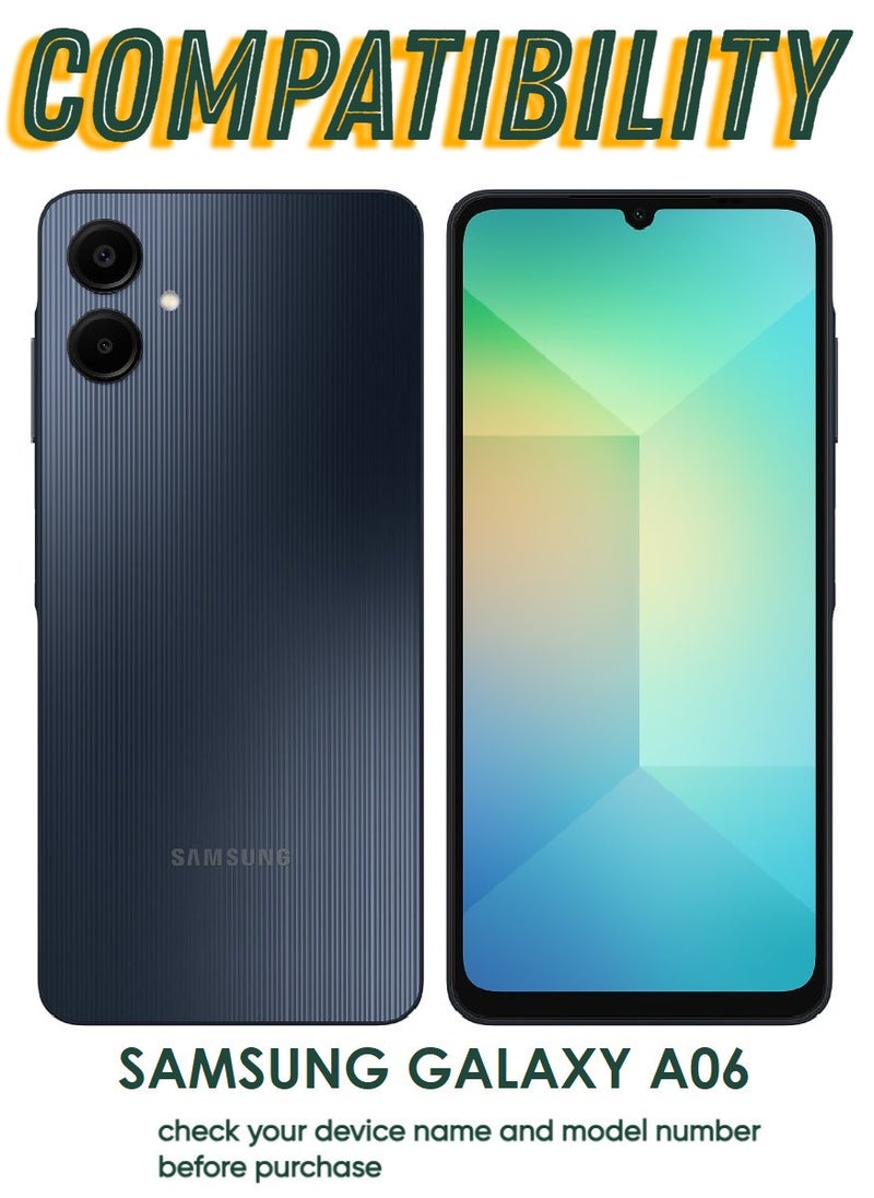 ACLIX 2 Pieces Antistatic ESD Dustproof Premium Quality High Definition Tempered Glass Screen Protector Designed For Samsung Galaxy A06 - Image 3