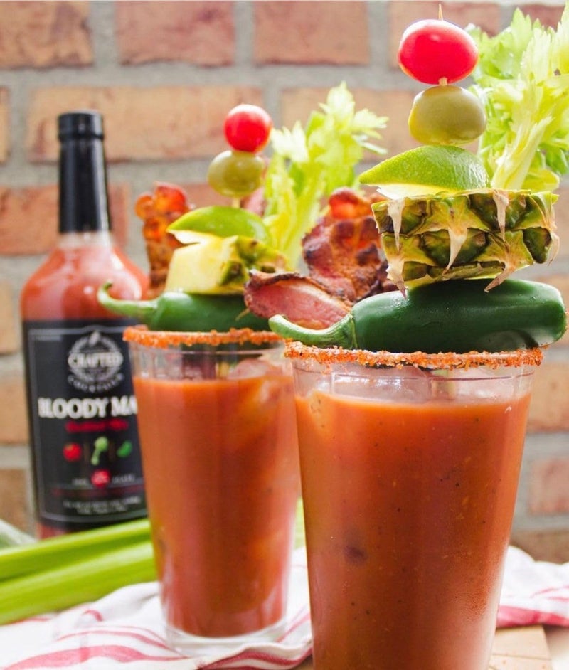 Crafted Cocktails Bloody Mary Mix | Gold Medal Winning | 2 Pack | 50 calories per serving | Tomato, Horseradish, Worcestershire and Other Spices Combined for Great Taste - Image 4