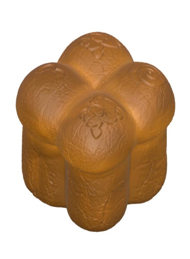 Kiibru 2025 Petals Jumbo Bread Squishy Slow Rising Bear Scented Bread Squishies Stress Relief Toys Gift (Chocolate) - Image 1