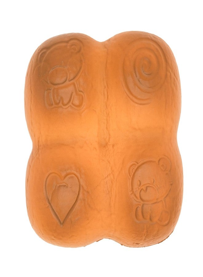 Kiibru 2025 Petals Jumbo Bread Squishy Slow Rising Bear Scented Bread Squishies Stress Relief Toys Gift (Chocolate) - Image 4