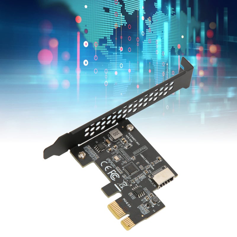 Pcie To USB 3 2 Expansion Card 5Gbps High Speed For Desktop Front Type C Common - Image 4